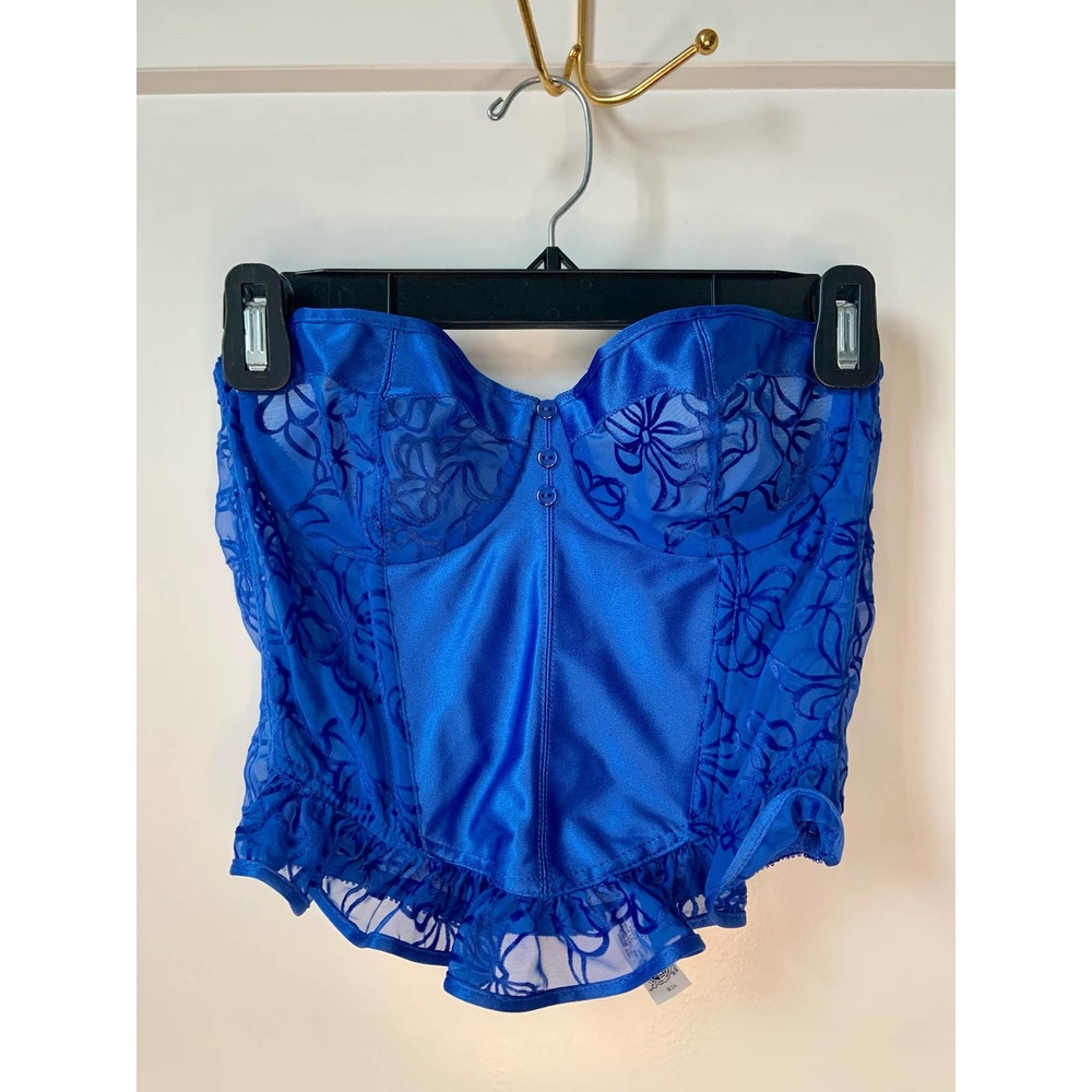 Christian Dior RARE Vintage Union Made Intimates Bustier Corset Top Size 36